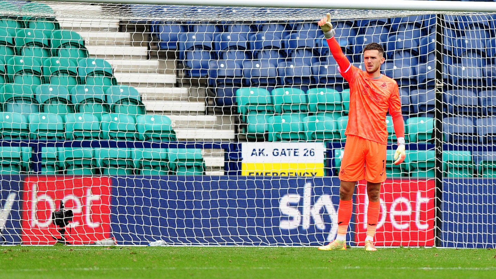 Freddie Woodman The boys put in a really good shift Swansea